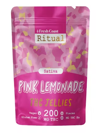 200MG Ritual Pink Lemonade Jellies