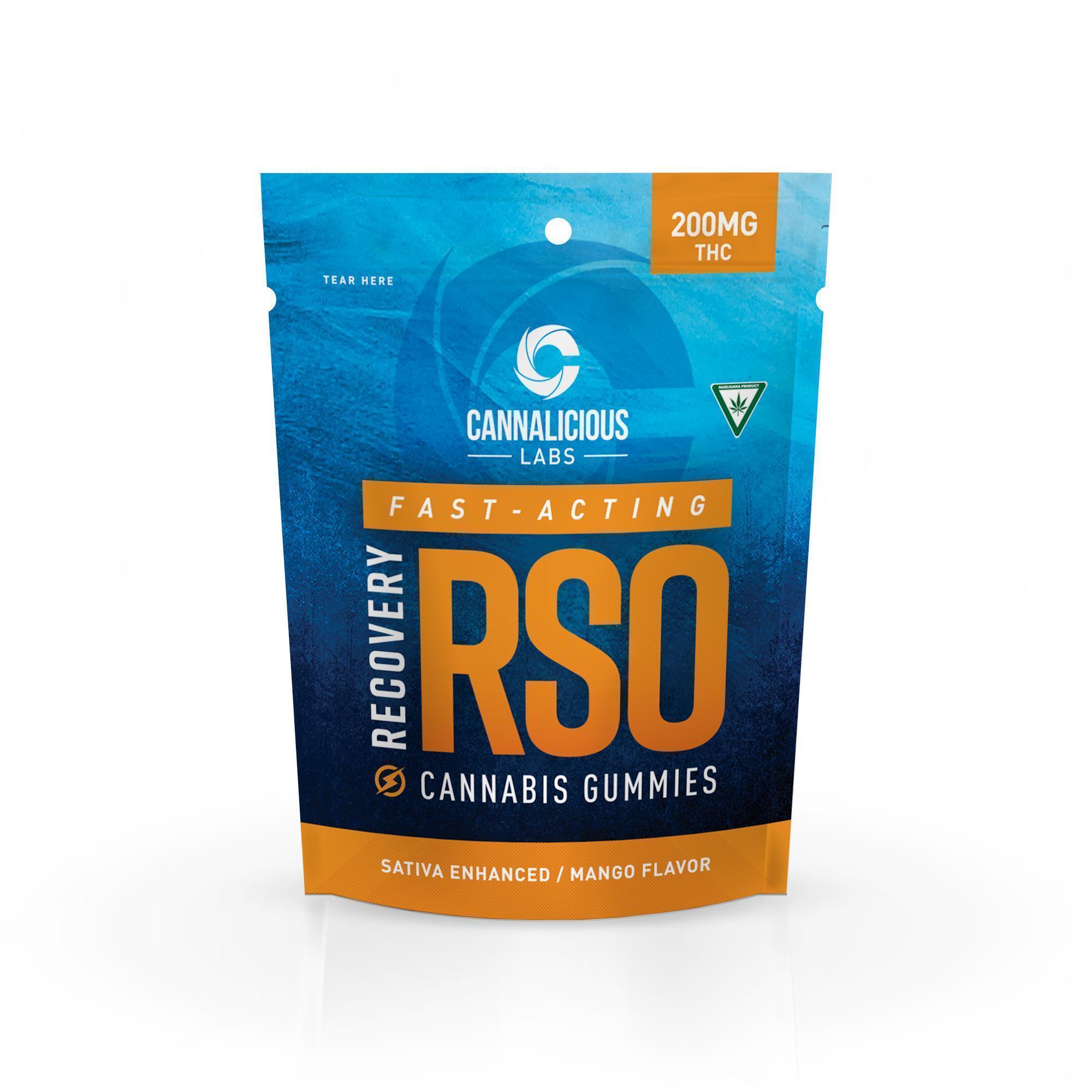200MG Rso Recovery Mango Gummies