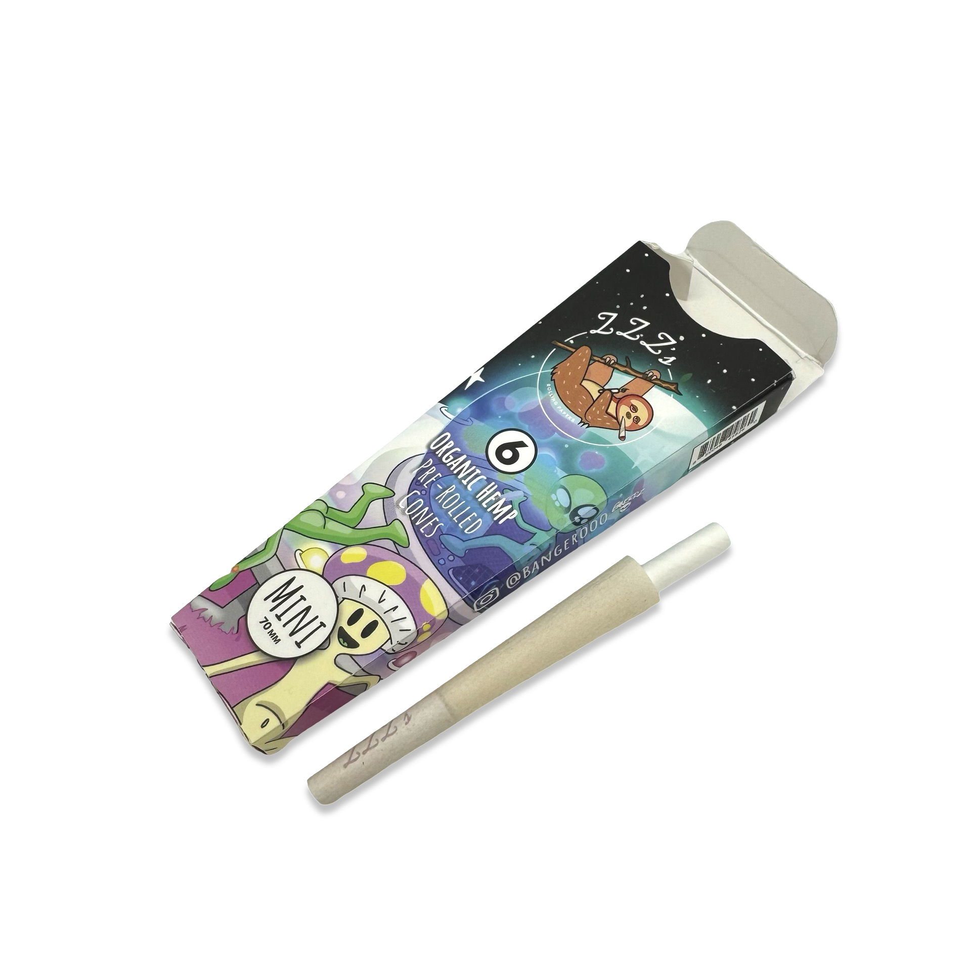 Mini 6PK Cones - "intergalactic Trip" By Bangerooo