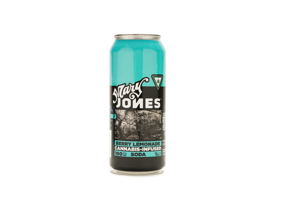 100MG Mary Jones Berry Lemonade Soda