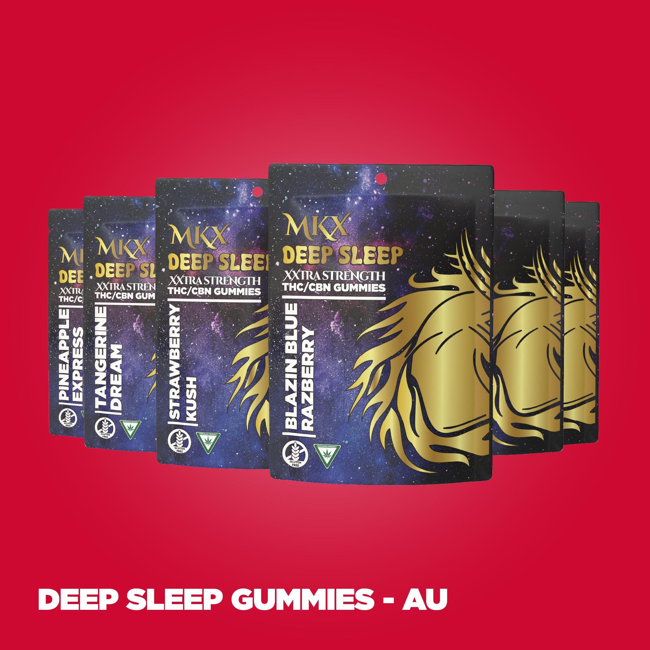 200MG Deep Sleep Strawberry Kush Gummies
