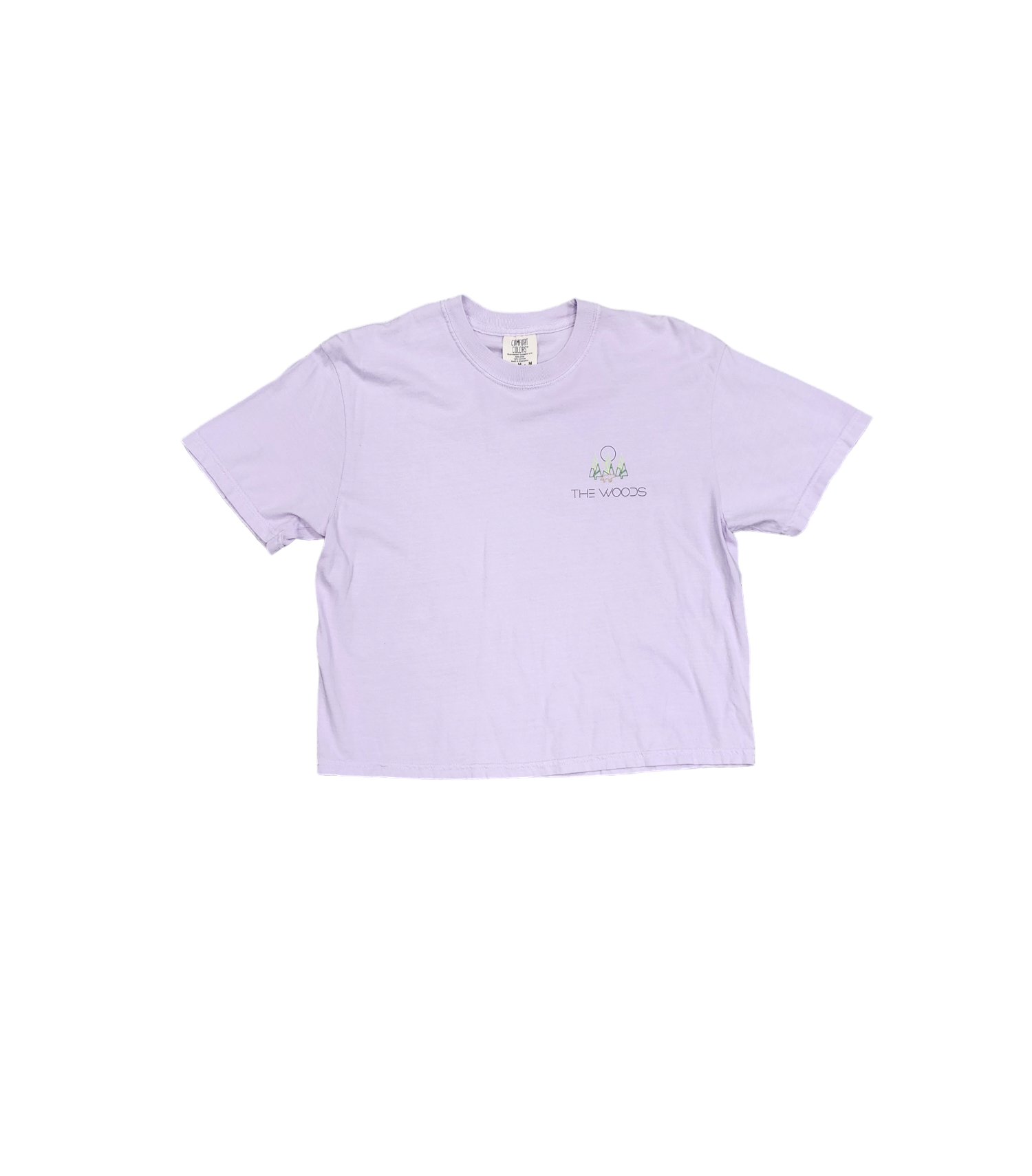 Purple Crop Top W/LOGO (lg)