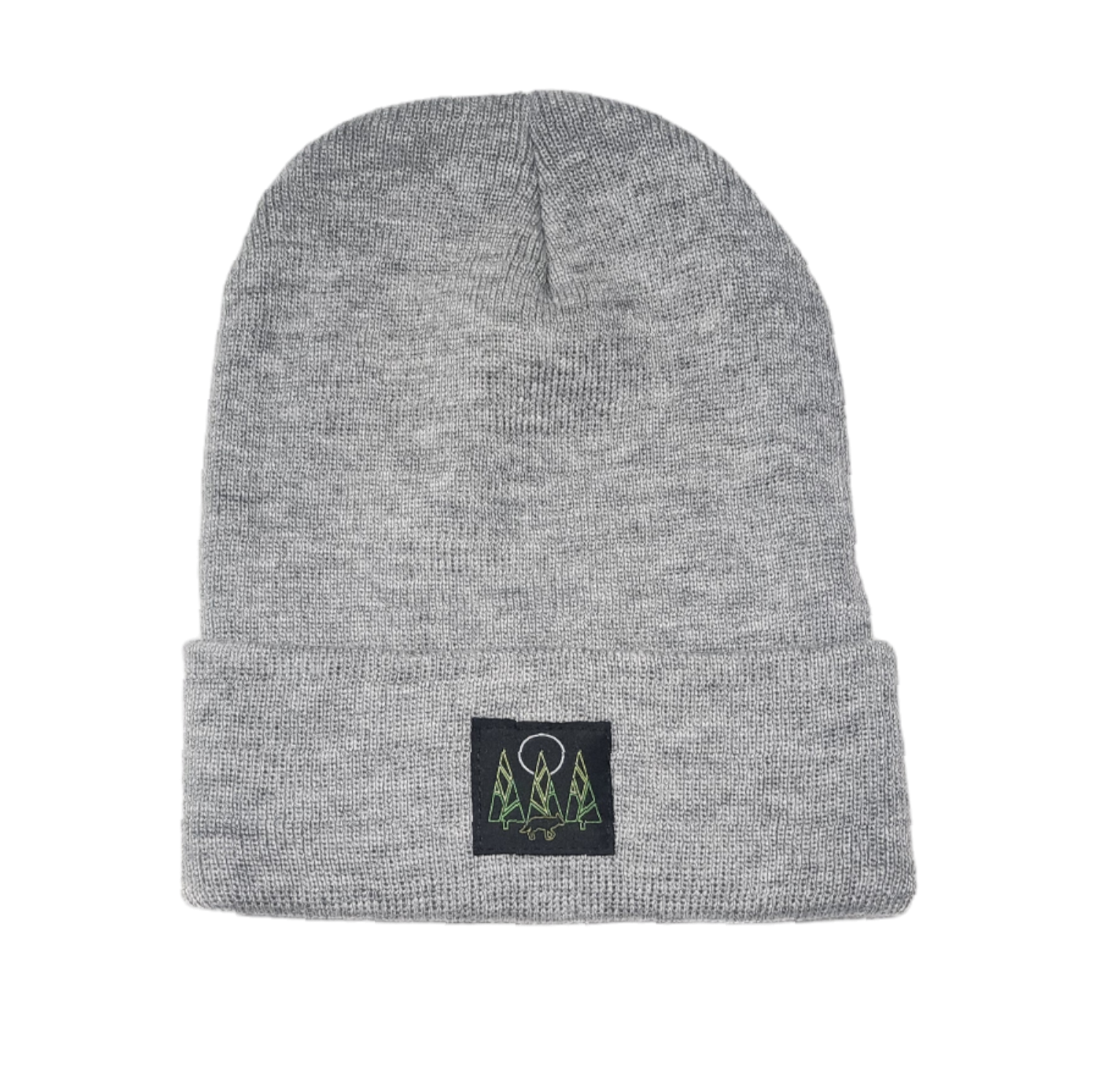 Heather Grey Cuffed Beanie
