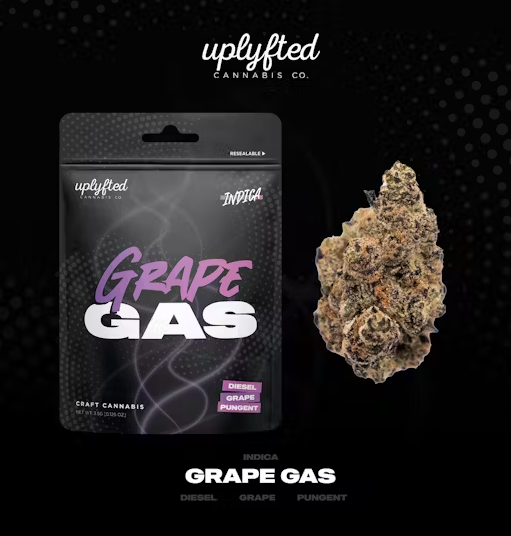 3.5G Grape Gas Pre-packed