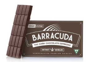 200MG Dark Chocolate Espresso Barracuda Bar