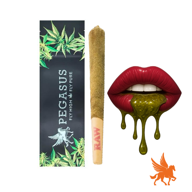Rosin Kiss | 1G Live Resin Infused Preroll