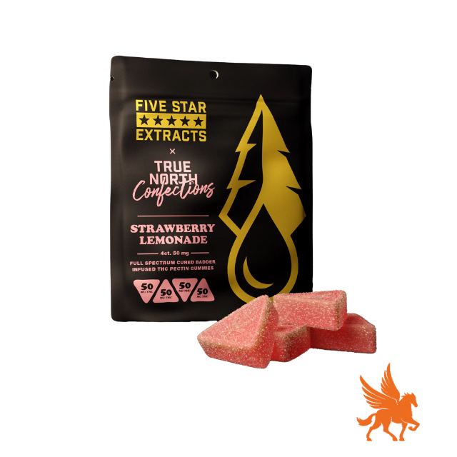 Strawberry Lemonade 4X50MG THC Full Spectrum Vegan Gummies