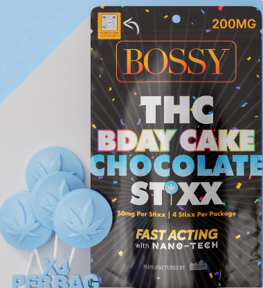 Bday Cake Chocolate Stxx | 200mg
