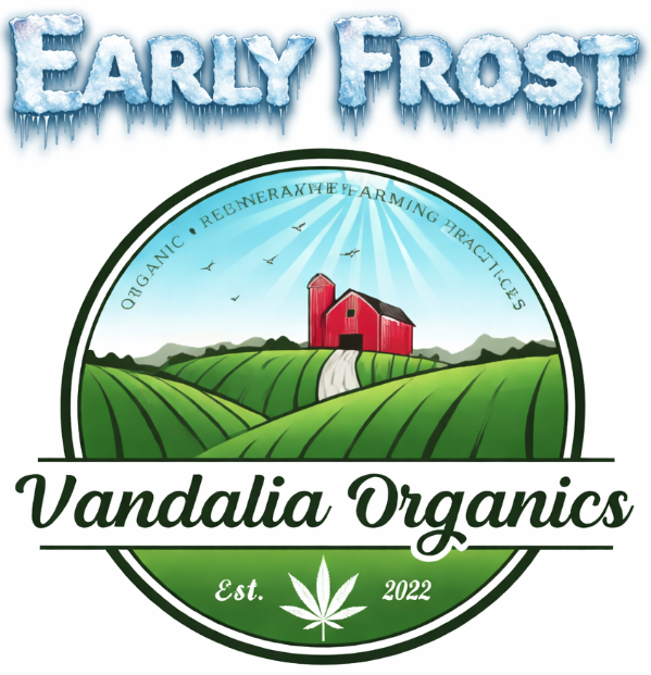 Vandalia Organics   Early Frost - 1/8oz in Charlotte